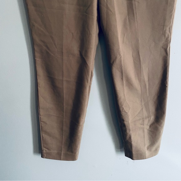EXPRESS Women's Tan Khaki Editor Dress Pants Size 8R - Picture 4 of 8